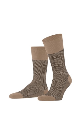 Airport čarape s uzorkom riblje kosti