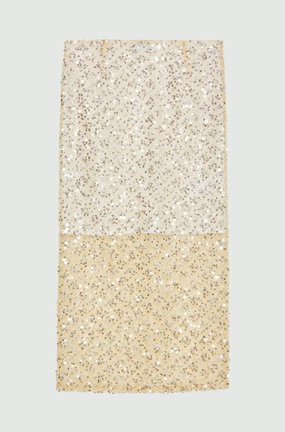 Midi suknja sa šljokicama