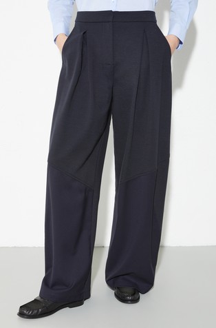 Sartorial Shifts barrel-leg trousers