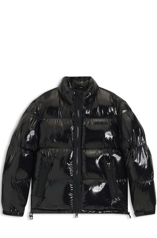 Vodoodbojna prošivena jakna od svjetlucave tkanine