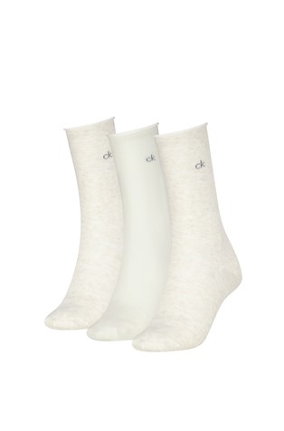 3-pack socks in cotton-blend