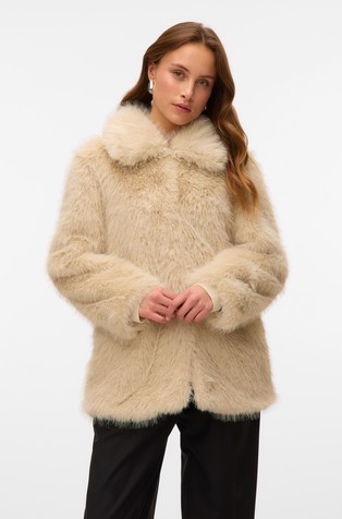 VMGLORIA Faux-fur jacket