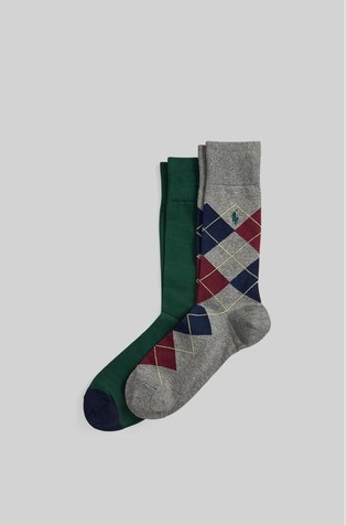 Argyle paket od 2 para čarapa