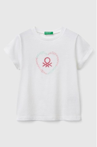 Majica sa svjetlucavim logo otiskom