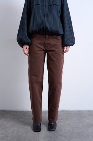 TSLOWRIE baggy fit low rise jeans