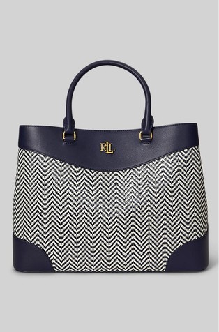 Marcy Houndstooth Large Satchel