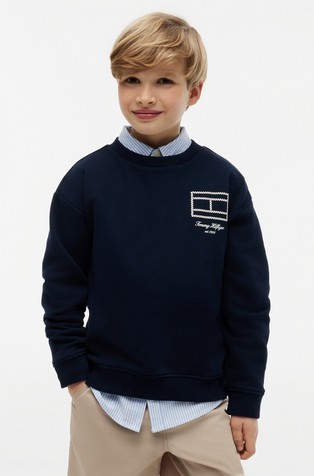 Logo Cotton Terry Sweatshirt
