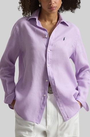 Classic fit lanena košulja