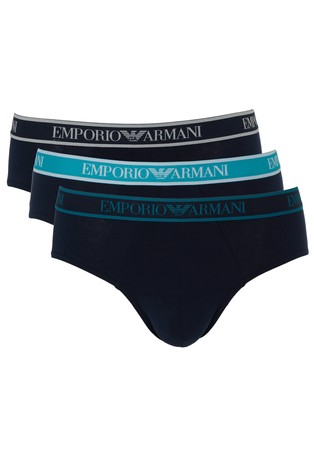 Three-pack of briefs with core logo waistband
