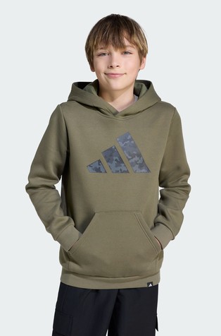 Camo logo pulover s kapuljačom