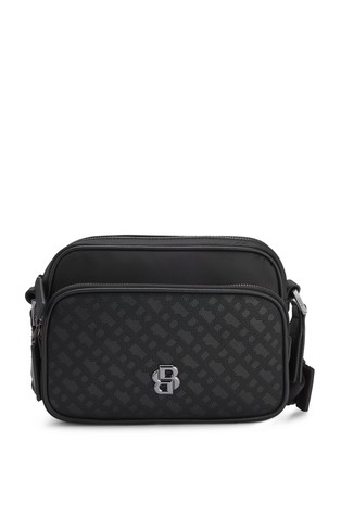 Torba s uzorkom monograma za nošenje preko ramena