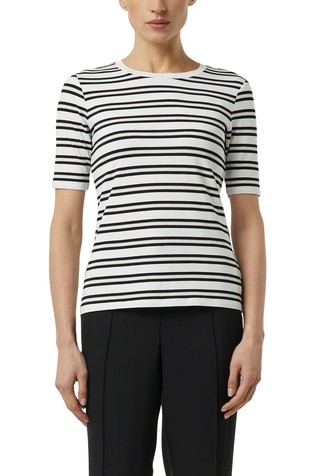 Slim fit majica sa svjetlucavim prugastim uzorkom