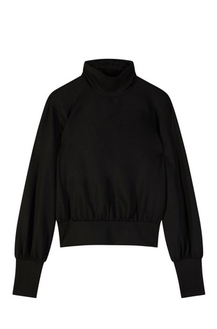 Relaxed fit pleten pulover