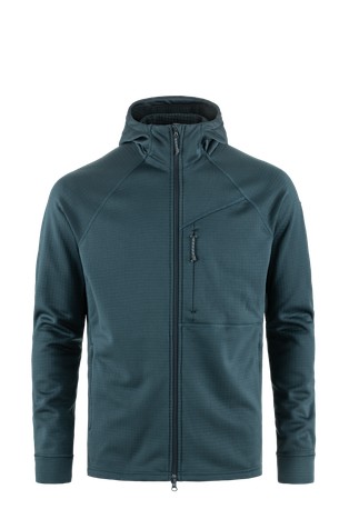 Abisko Grid pulover s kapuljačom i flisiranom unutrašnjošću