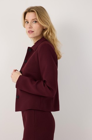 Jacket in viscose blend
