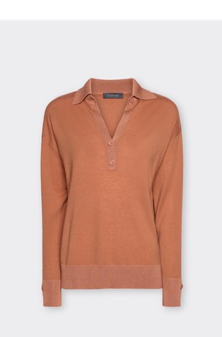 Pletena vunena polo majica