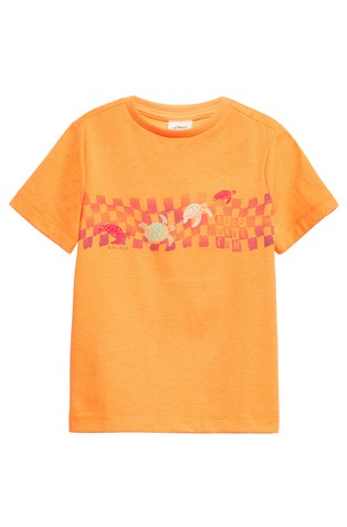 T-shirt with front print