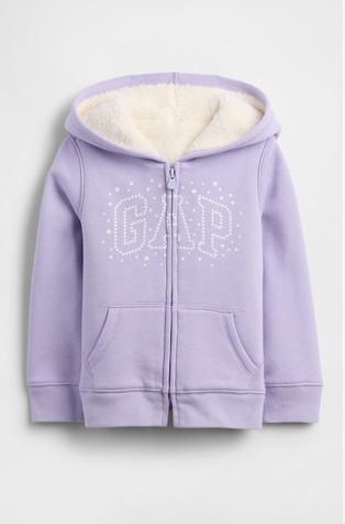 Gap logo podstavljen hoodie za djecu djevojčice