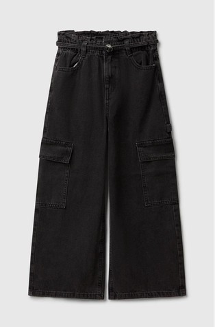 Loose fit jeans hlače s cargo džepovima