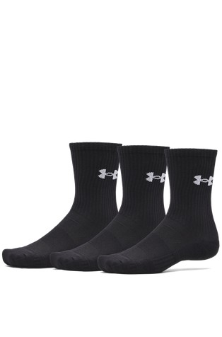 UA Performance unisex paket od 3 para čarapa od mješavine pamuka