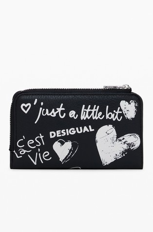 Novčanik od umjetne kože s natpisima