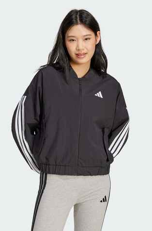 Essentials 3-Stripes Woven Bomber Jacket