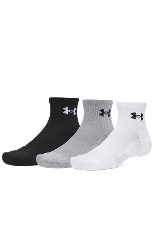 UA Performance unisex paket od 3 para pamučnih čarapa