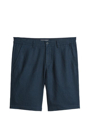 Regular fit lanene chino hlače