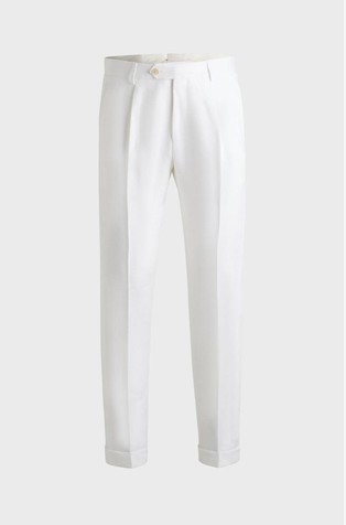 Regular fit lanene hlače