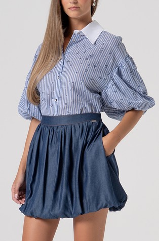 Mini balon suknja od liocela