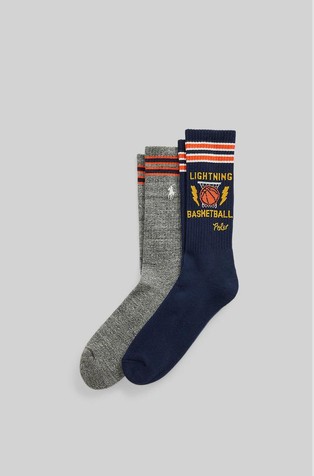 Paket od 2 para čarapa od mješavine pamuka s grafikom