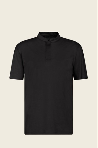 Polo majica s mandarin ovratnikom