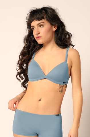 Essentials padded triangle bra