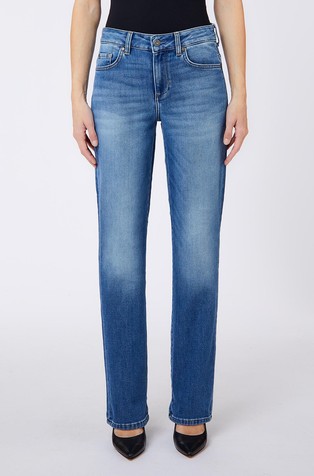 Straight fit jeans hlače