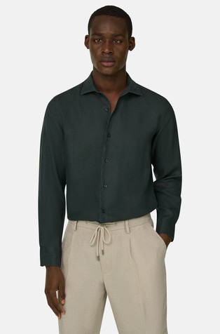 Regular fit lanena košulja