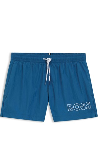 Kupaće hlače od brzosušeće tkanine s logotipom