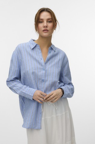 VMLINN Shirt in linen blend