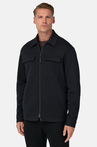 Nexus jakna od tehničke mješavine vune s ovratnikom košulje