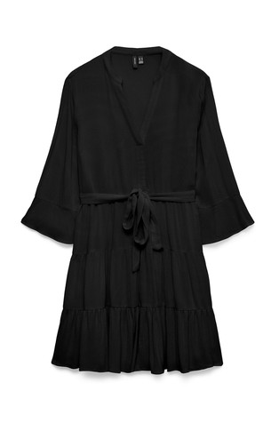 VMMENNY Short dress with flounces