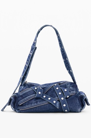 Denim torbica za nošenje preko ramena