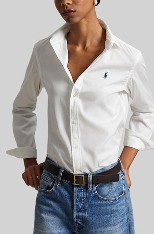 Slim fit pamučna košulja