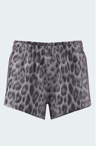 Seasonal Essentials Leopard Print Woven Shorts