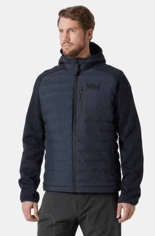 Arctic Ocean prošivena jakna od kombinacije tkanina s kapuljačom