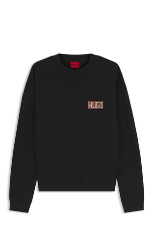 Relaxed-fit sweatshirt with back print