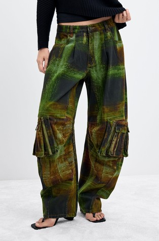 Cotton cargo pants M. C. Lacroix