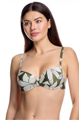 Gornji dio kupaćeg kostima s cvjetnim uzorkom