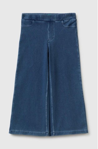 Wide-fit stretch jeans