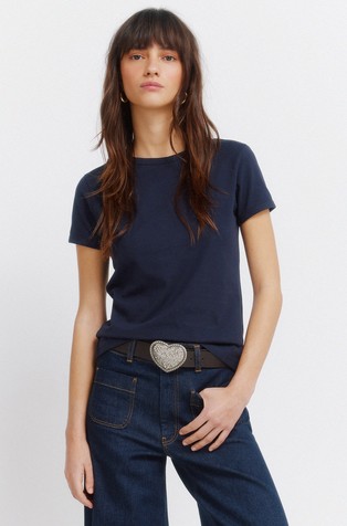 Pripijena pamučna majica kratkih rukava