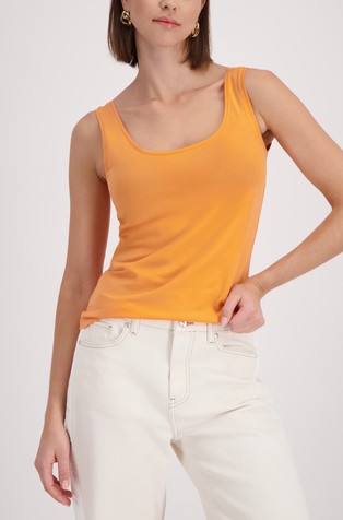 Stretch cotton top