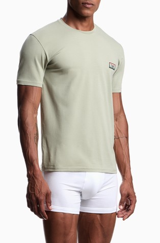 Stretch cotton T-shirt